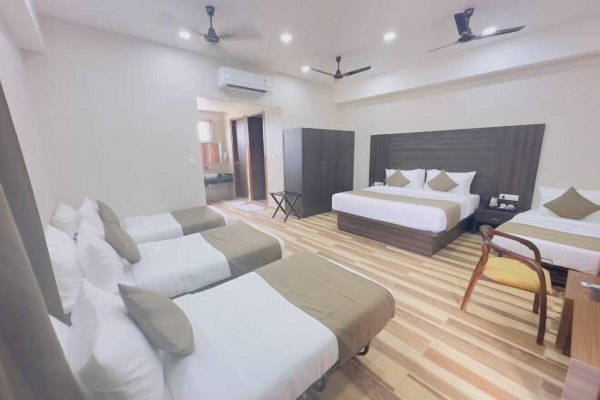Soundproofing, rollaway beds (surcharge), WiFi (free), bed sheets