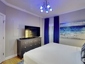 1 bedroom, iron/ironing board, WiFi, bed sheets - Boardwalk #1706 | Beach Views + Pools & Hot Tub! (Panama City Beach)