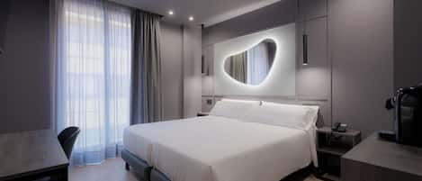 Minibar, caja de seguridad en la habitación, escritorio y wifi gratis