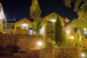 Façade de l’hébergement