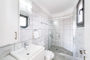 Shower, hair dryer