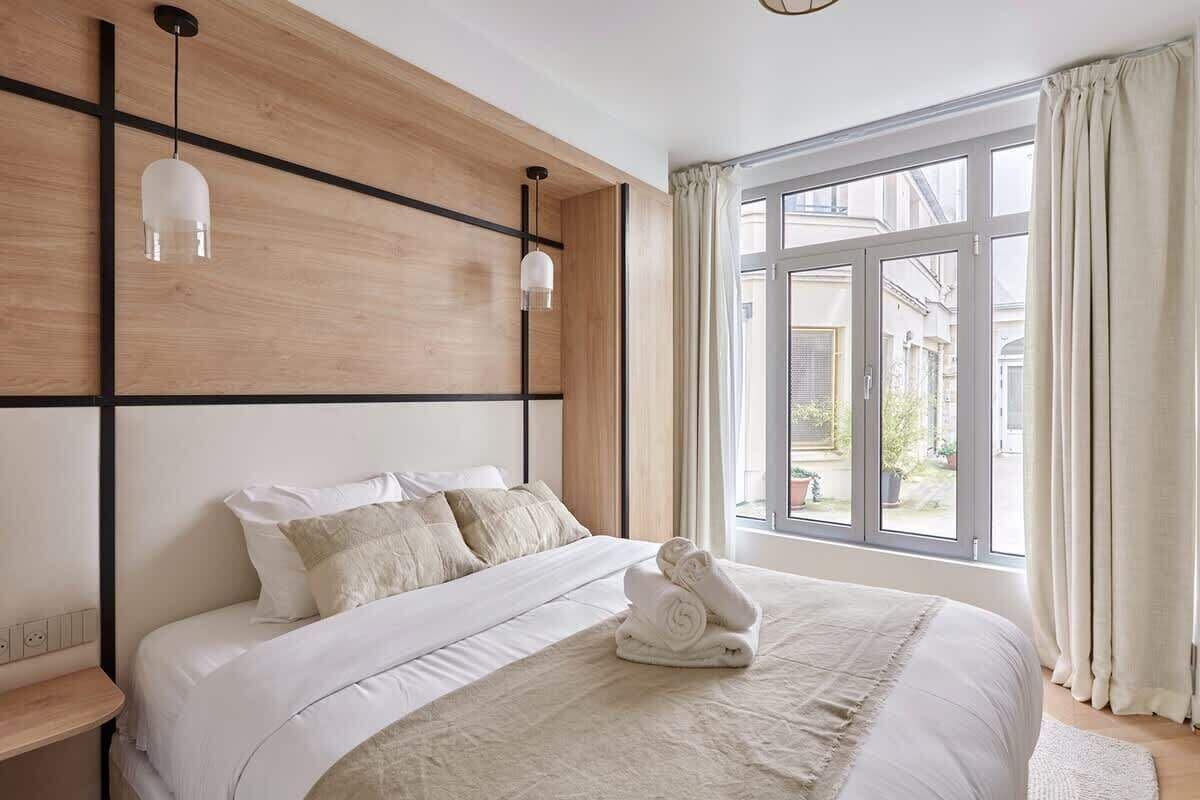 2 chambres, fer et planche à repasser, Wi-Fi gratuit, draps fournis