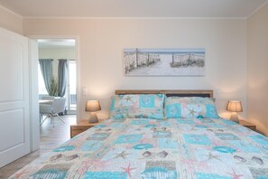 2 chambres, fer et planche à repasser, lit parapluie, Wi-Fi gratuit