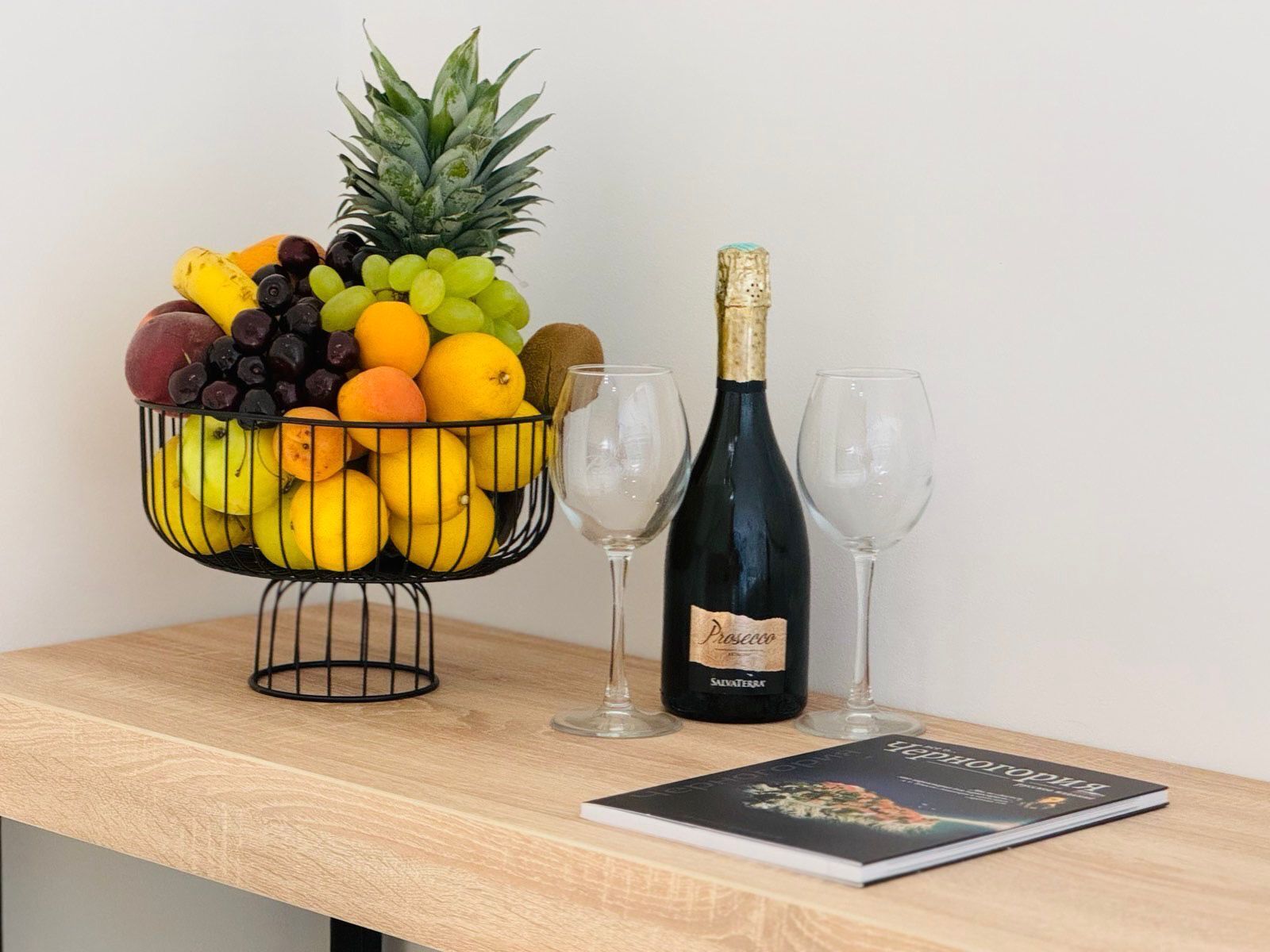 Servicio de comidas en la habitación