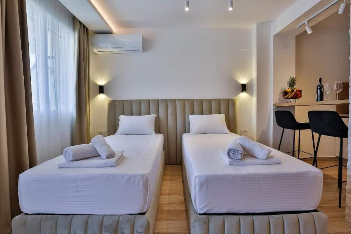1 chambre, literie de qualité supérieure, chambres insonorisées