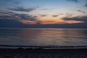 Tæt på stranden