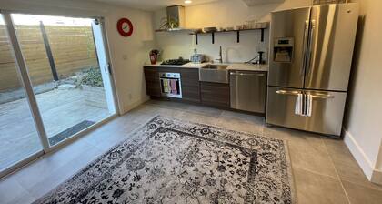 Very stylish, family size unit, 2 bed 2.5 bath. Private front yard,unit entrance