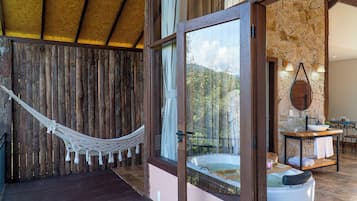 Quarto panorâmico | Terraço/pátio