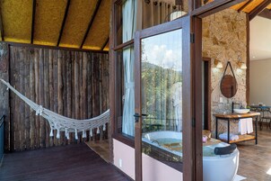 Quarto panorâmico | Terraço/pátio