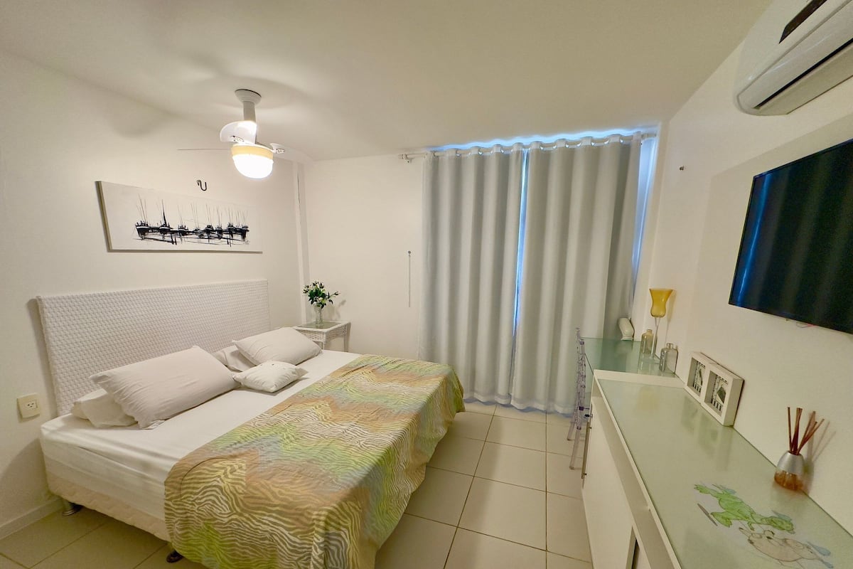 Comfort appartement, uitzicht op zee, op benedenverdieping