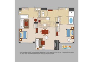 Floor plan - Ski in ski out park city base
 (Park City)