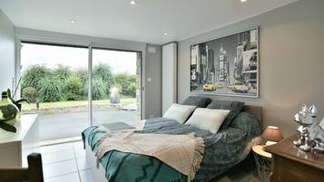 4 chambres, fer et planche Ă repasser, Wi-Fi gratuit, draps fournis