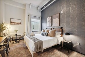 1 Schlafzimmer, Schreibtisch, Bügeleisen/Bügelbrett, WLAN