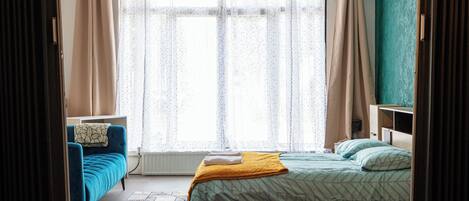 1 chambre, chambres insonorisées, fer et planche à repasser, Wi-Fi