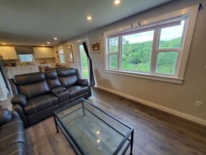 Peaceful, Centrally Located Home with Seasonal River Views