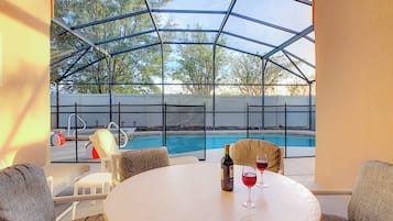 Una piscina climatizada