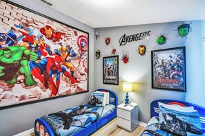 4 habitaciones, tabla de planchar con plancha, cuna de viaje y wifi 