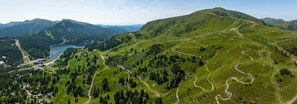 Aerial view - Studio for up to 4 people (Turrach)