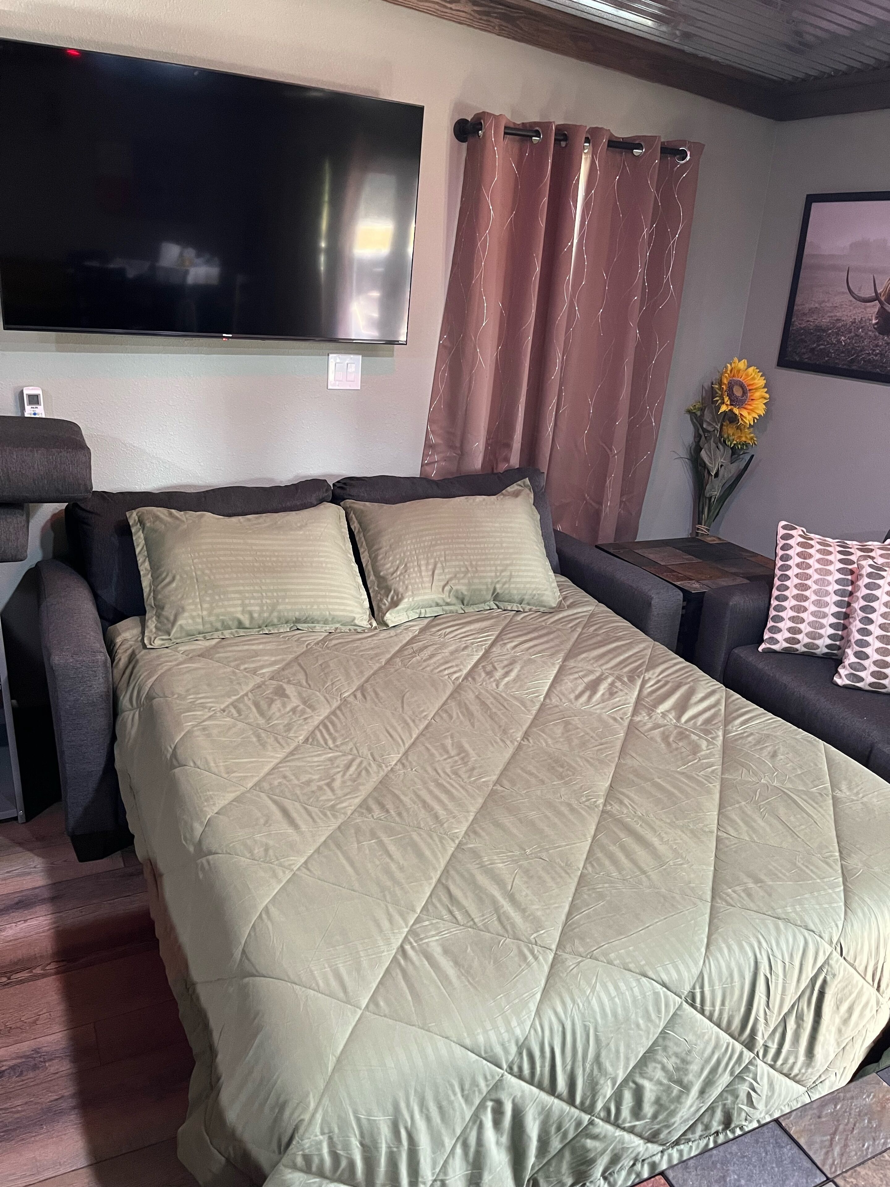 2 bedrooms, desk, iron/ironing board, free WiFi