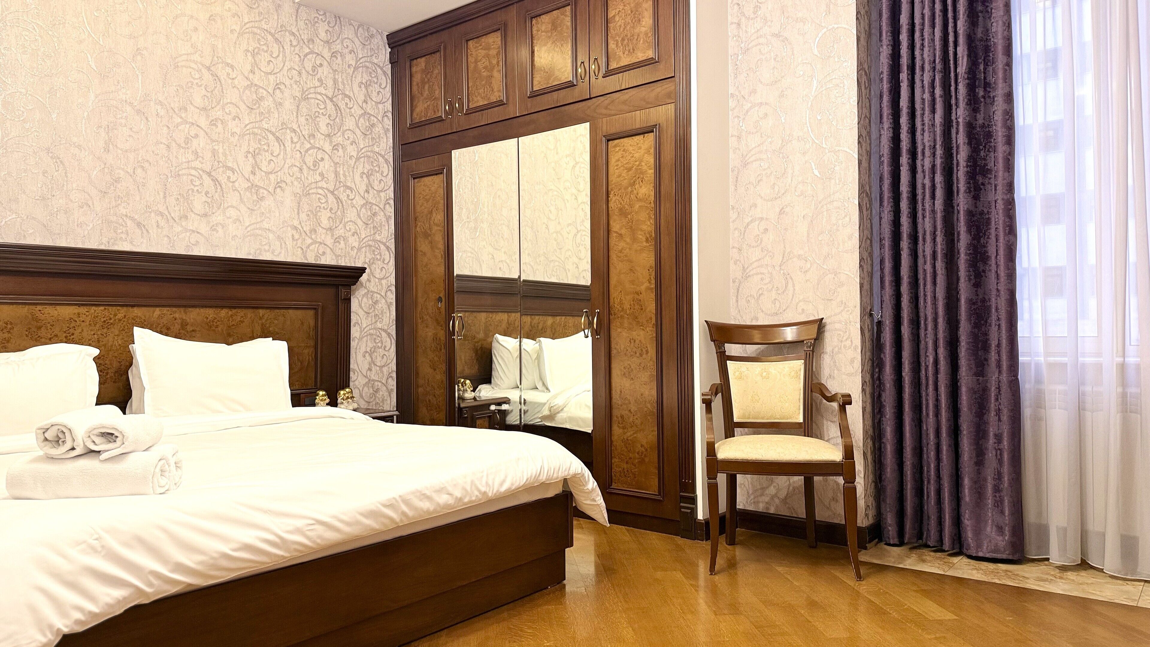 Family Apartment, 2 Bedrooms, Balcony, Courtyard View | 2 bedrooms, premium bedding, blackout drapes, soundproofing