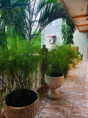 Façade de l’hébergement