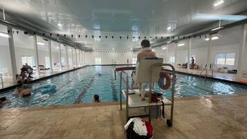 Indoor pool, outdoor pool