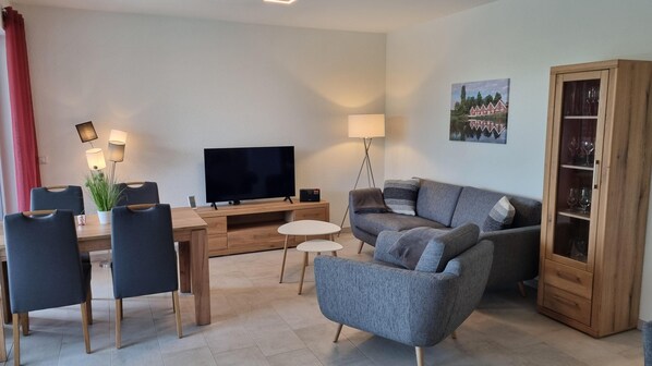 TV - Park - Apartment 09 im Marinapark Scharmützelsee, Sauna, 4 Pers., 66 m² (Wendisch Rietz Siedlung)
