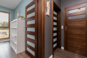 Apartment, 2 Bedrooms, Balcony | 2 bedrooms, bed sheets - City Panorama Apartment by Renters (Gdansk)