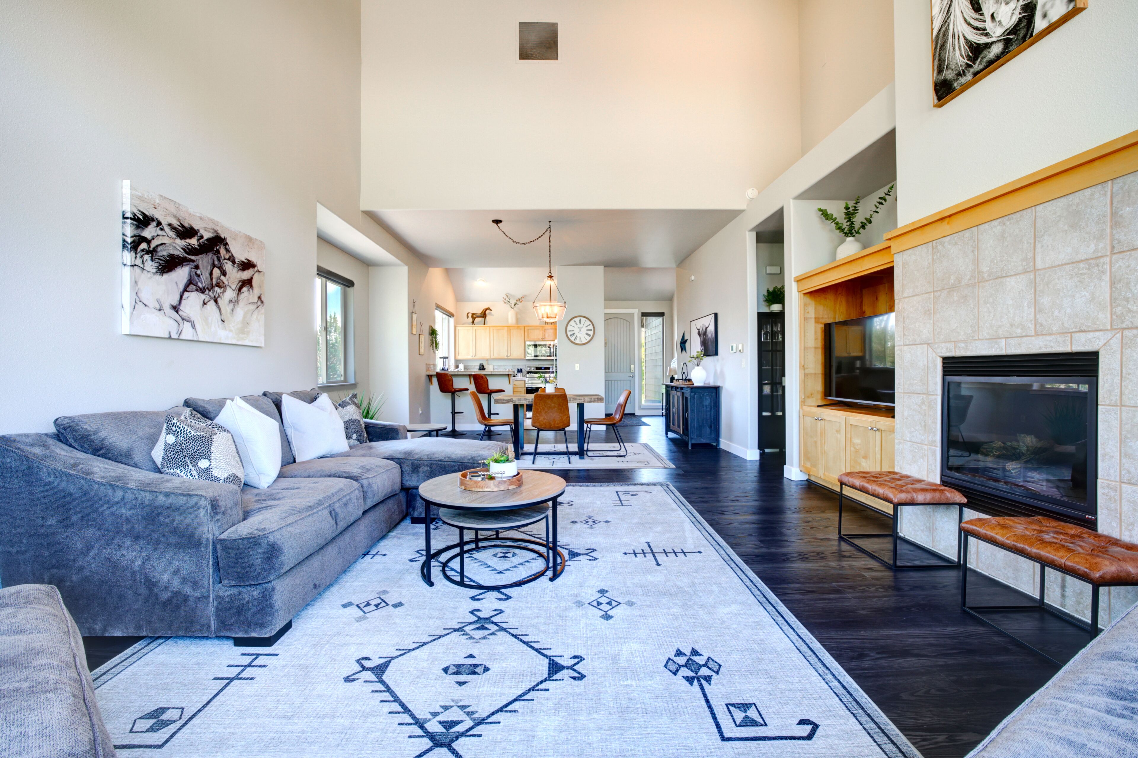 Área de sala de estar