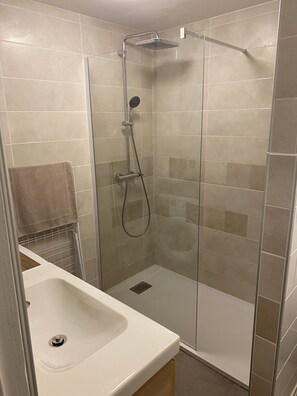 Sèche-cheveux, serviettes fournies, papier toilette