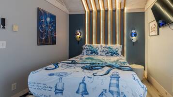 1 quarto, Wi-Fi de cortesia, roupa de cama