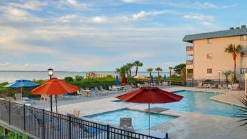 Condo, 1 Queen Bed with Sofa bed (Sun N Fun) | Pool | A heated pool