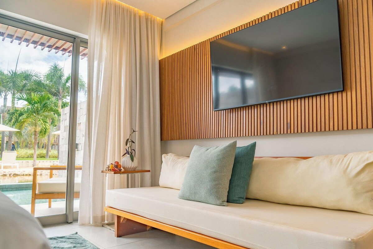 Chambre Double Luxe | Coin séjour