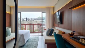 標準雙人房 | 高級寢具、迷你吧、筆電工作空間、免費無線上網