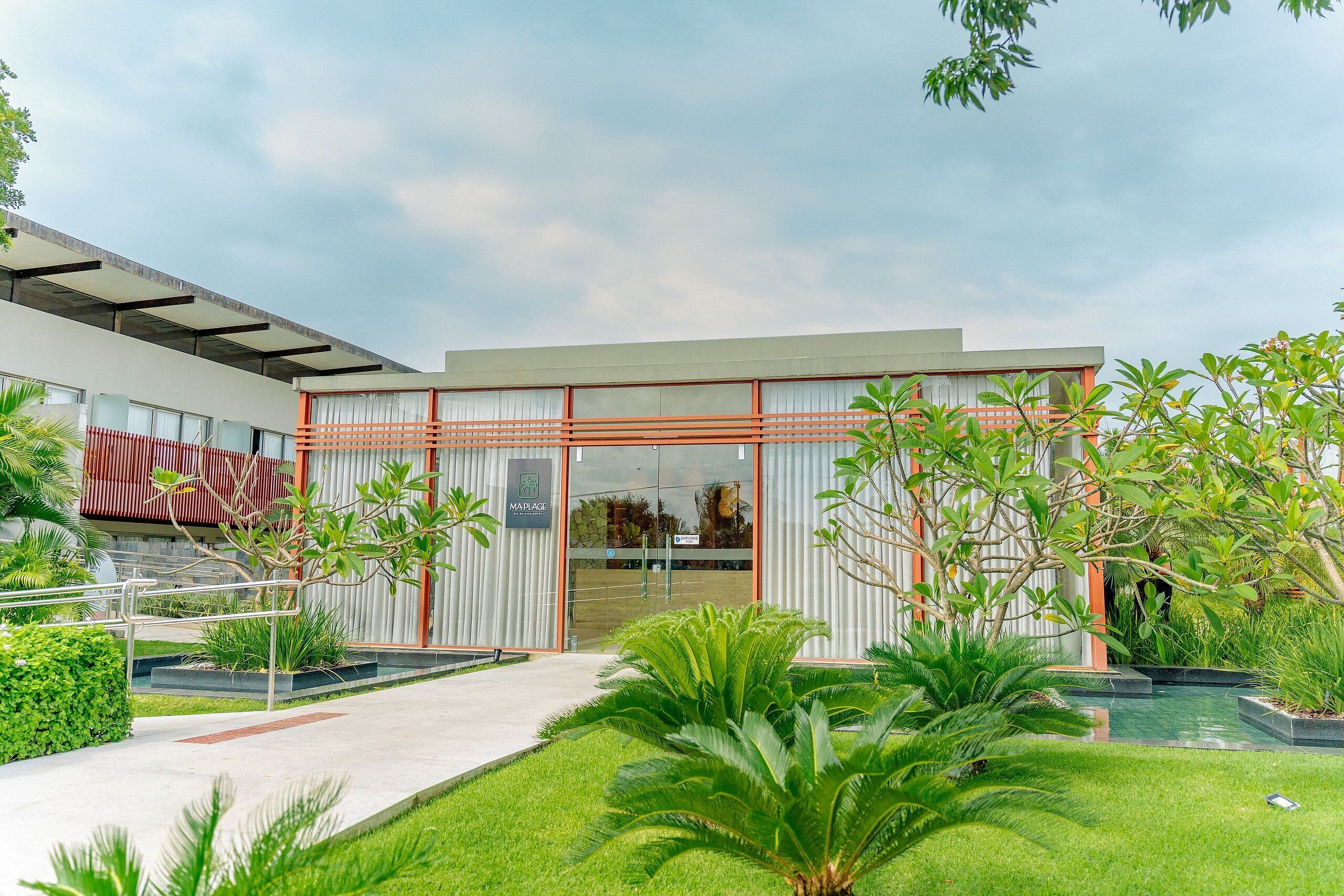 Terrein van de accommodatie