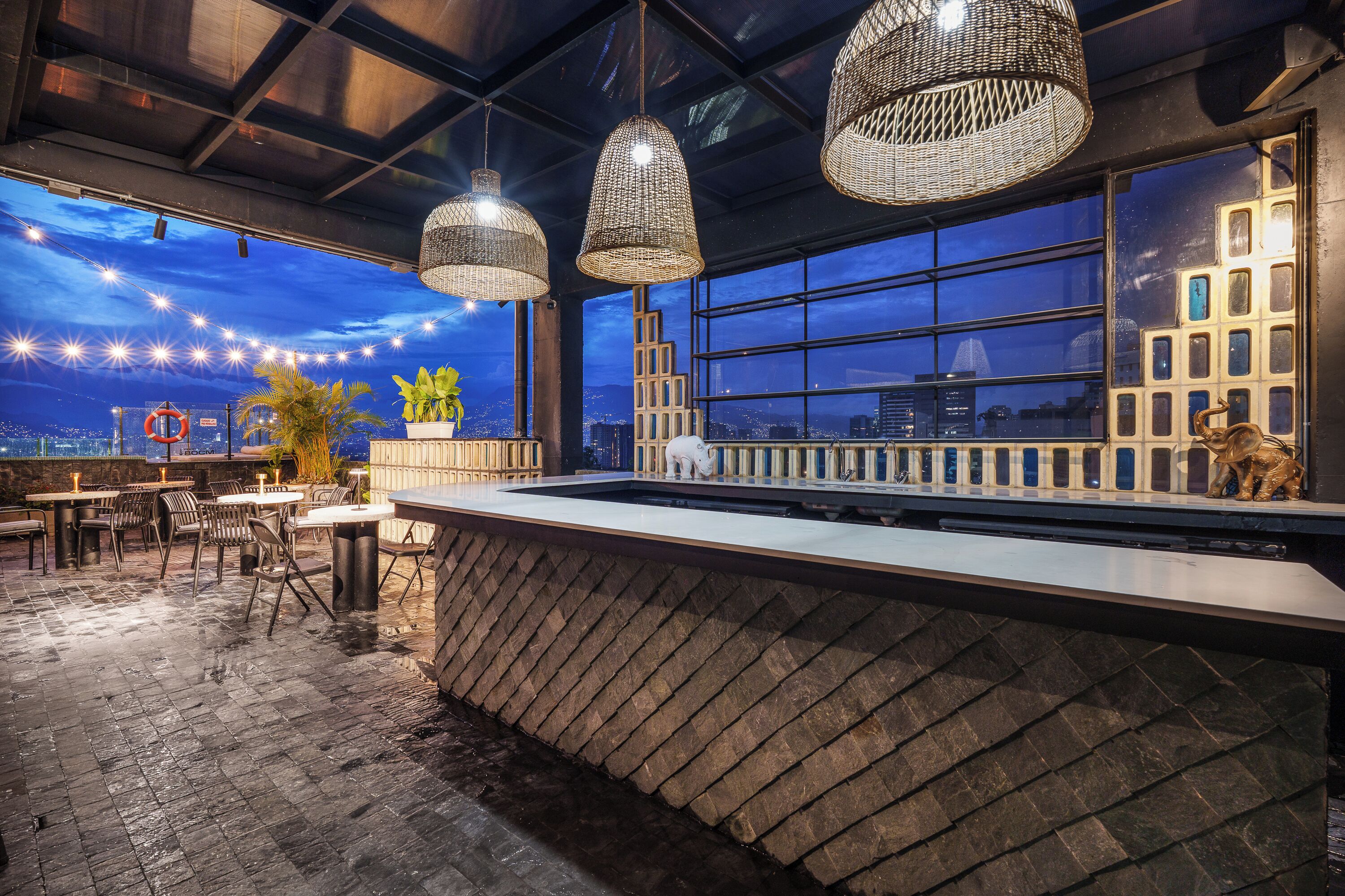 Façade de l’hébergement