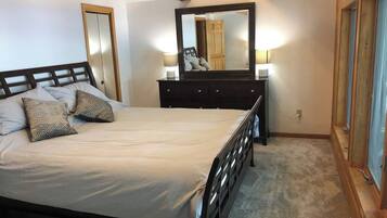 5 bedrooms, iron/ironing board, travel cot, WiFi