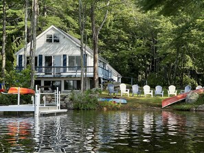 Exterior - 4 Bedroom Lake House with Sandy Entrance & Boat Dock (Casco)