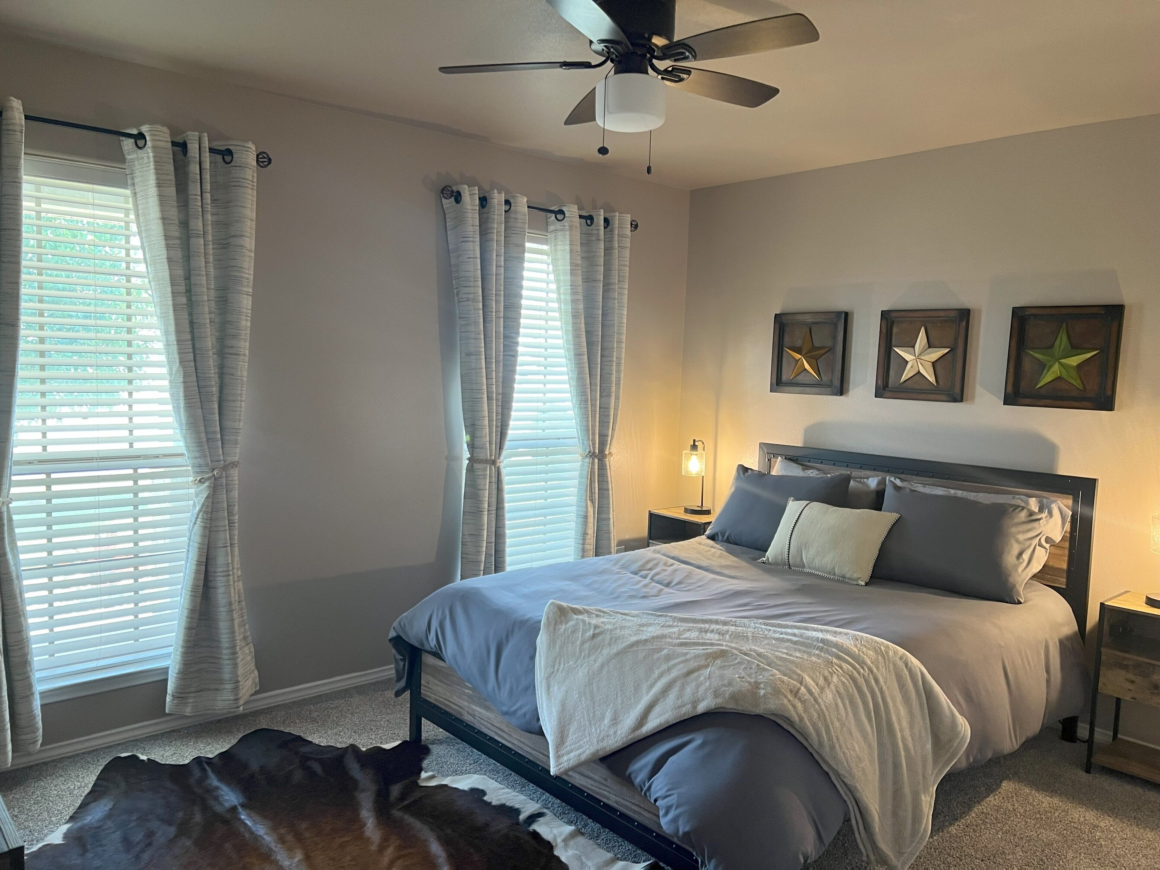 3 bedrooms, iron/ironing board, free WiFi, bed sheets