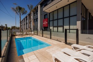 Seasonal outdoor pool