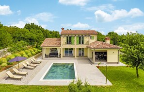 Exterior - Luxurious home in Labin with private swimming pool, can be inside or outside (Labin)