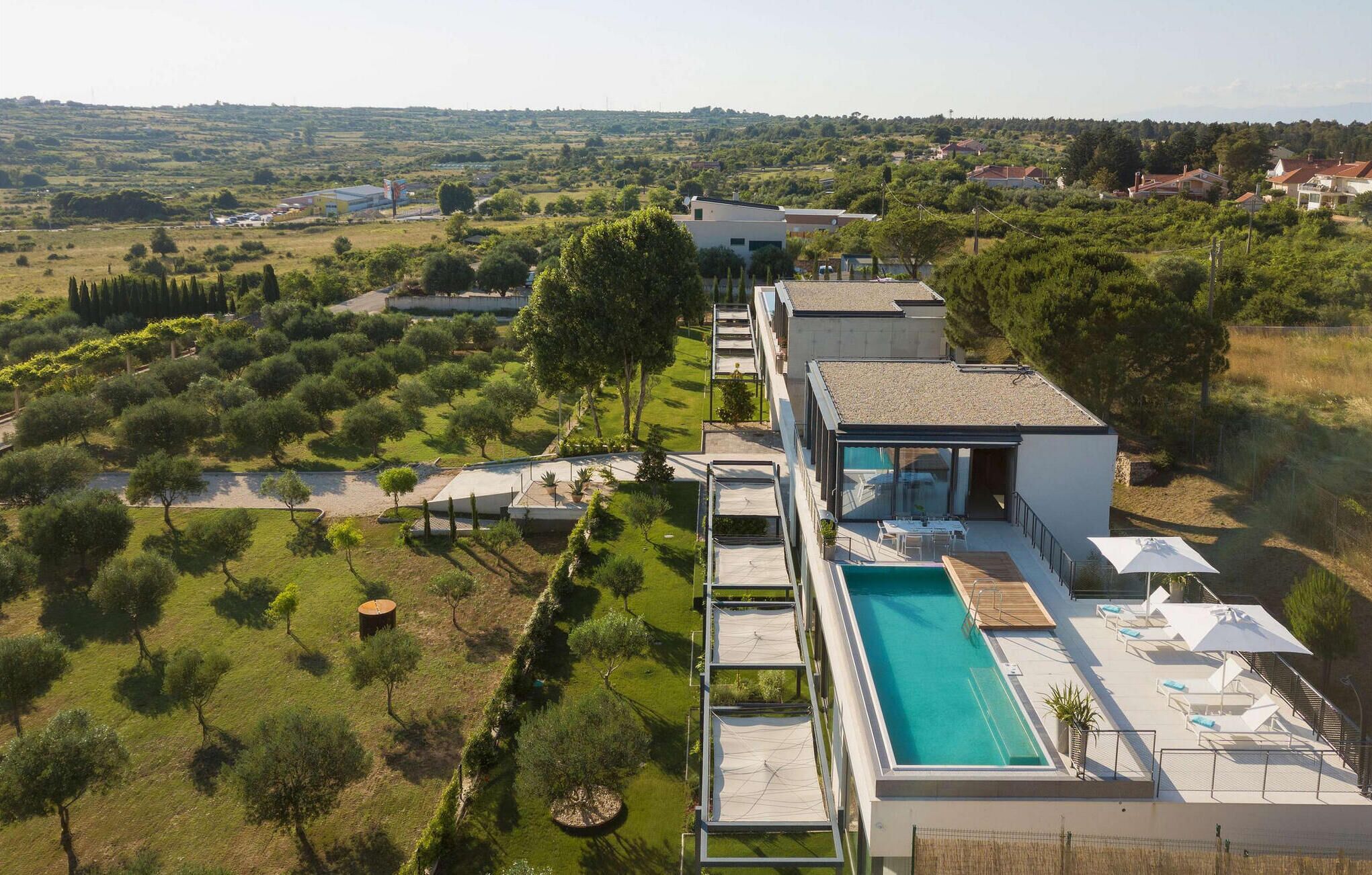 Piscine chauffée