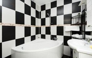 Shower, hair dryer