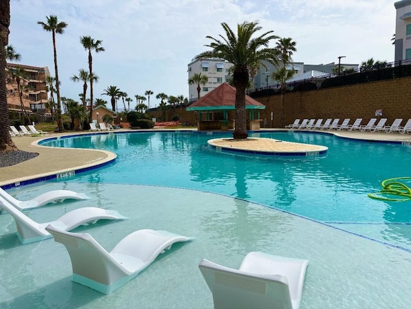 Außenpool, beheizter Pool