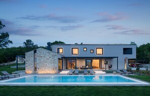 Pool - Luxurious home in Labin with sauna (Labin)
