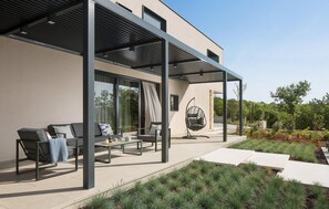 Terrace/patio - Luxurious home in Labin with sauna (Labin)