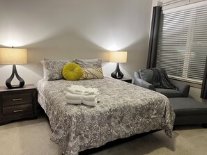 1 chambre, fer et planche à repasser, Wi-Fi, draps fournis