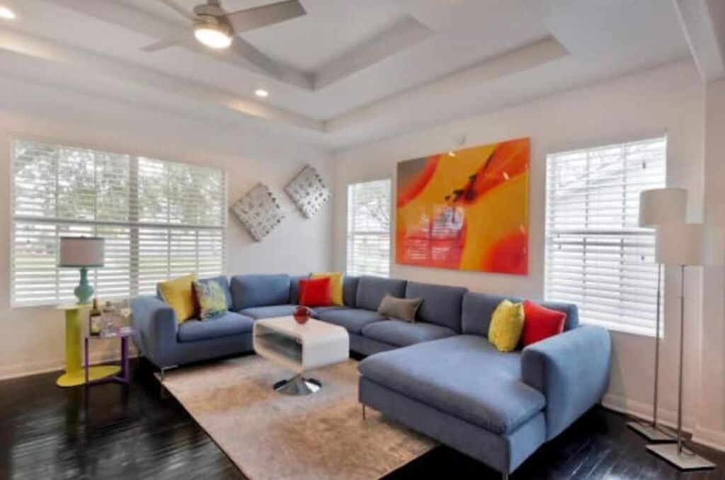 Área de sala de estar