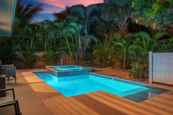 Piscine chauffée