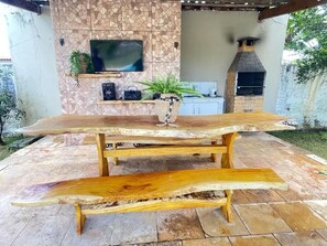 BBQ/picnic area - Casa Condomínio Porto Coqueiral (Ipojuca)